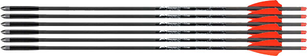 Axe Crossbow Micro Bolt .166" - Aluminum Nock 18" 6pk