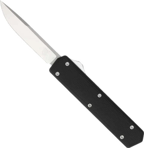 Cobratec Stealth Otf Black - 2.3" Silver 154cm Dp Blade
