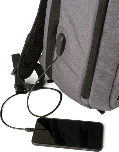Guard Dog Proshield Smart Grey - Bulletproof/charging Backpack