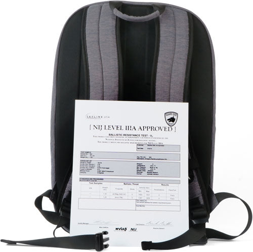Guard Dog Proshield Smart Grey - Bulletproof/charging Backpack