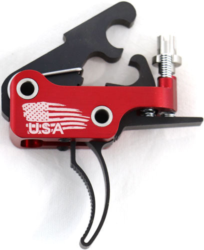 Elftmann Trigger Ar-9 Curved - Finger Adj 2.75-4lbs. Mil-spec