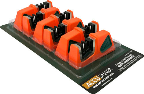 Accusharp Compact Pull Through - Knife Sharpener 6-pack Display