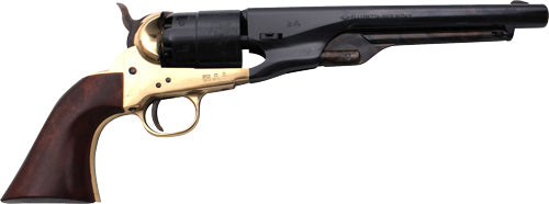 Traditions Bp Revolver 1860 - Colt Army .44 Cal 8" Brass/wal