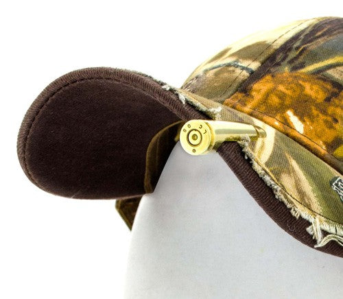 2 Monkey Hat Clip Made From - .308 Shell Casing Brass