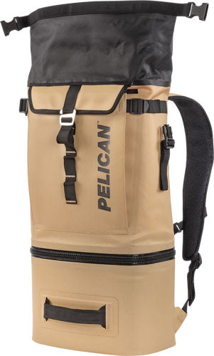 Pelican Soft Cooler Backpack - Compression Molded Coyote