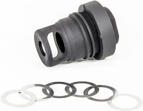 Yhm Mini Qd Muzzle Brake - 7.62mm For 5/8x24 Threads