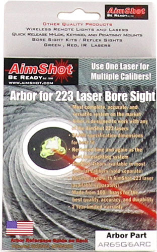 Aimshot 6.5grendel/6mm Arc - Arbor For Use W/.223 Boresight