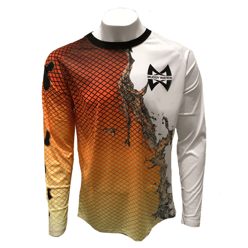 CHURN Series - Redfish Hoodie/Mask - Red Fish, M