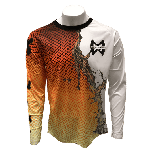 CHURN Series - Redfish Hoodie/Mask - Red Fish, M