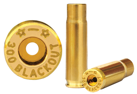 Starline Brass Unprimed Cases, Star 300blkeup-100       Unp Brass 300 Blackout