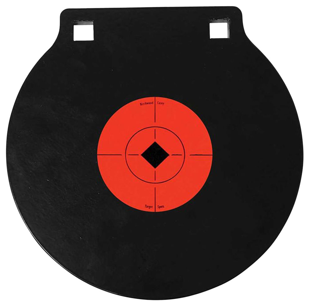 Birchwood Casey World Of Targets, Wot 47604  8"  Gong Two Hole Ar500 3/8"