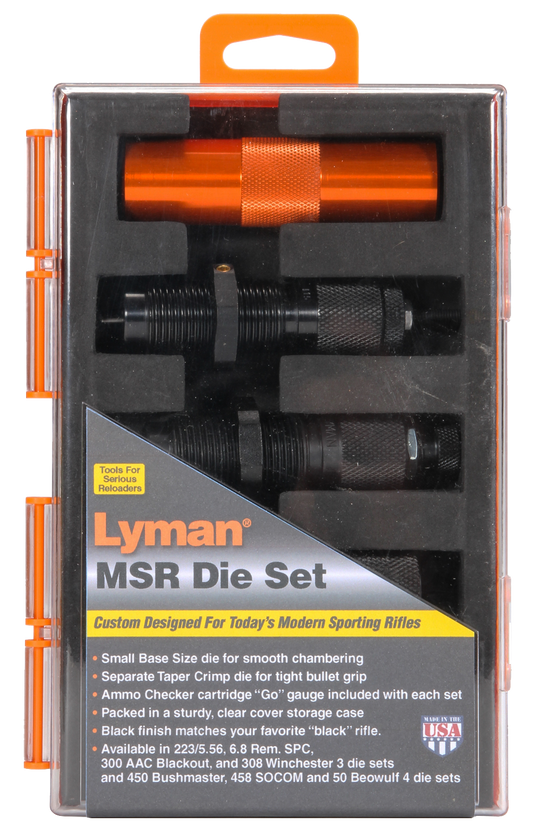 Lyman Msr, Lym 7690104 Msr Die Set 300 Blackout