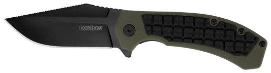 Kershaw Faultline, Ker 8760        Faultline  Black Oxide/rubber Over