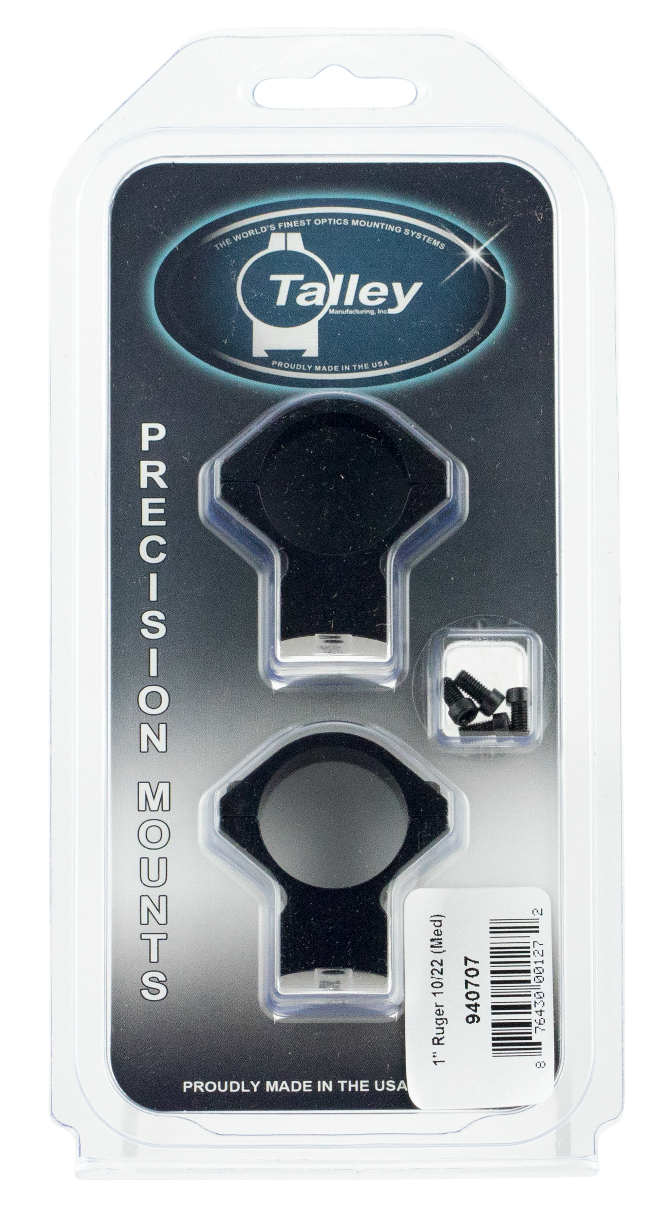 Talley Light Weight Ring/base Combo, Tal 940707    Lw Rng/bs 1in Med Rug 1022
