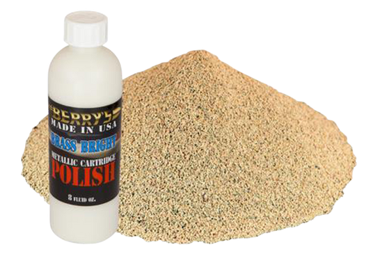 Berrys Brass Polishing Kit, Berrys 73743    Corn Media & Polish Combo
