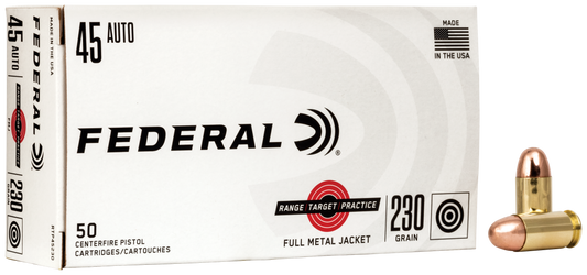 Federal Range And Target, Fed Rtp45230    45         230 Fmj  Rngtrt   50/20