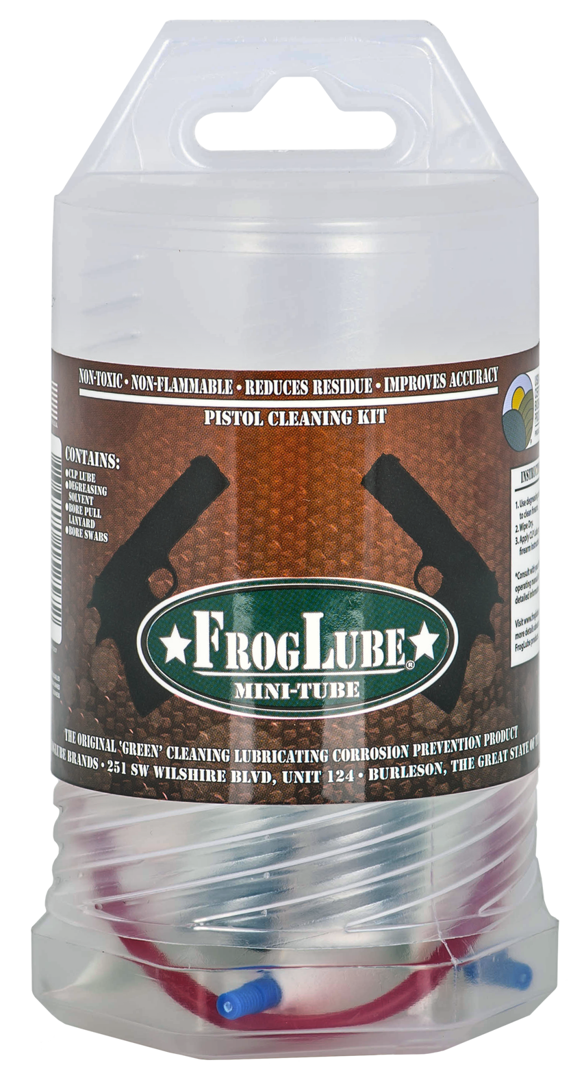 Froglube Minitube Pistol Kit, Frog 15257 Minitube System Kit Pistol Caliber