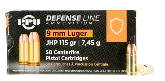 Ppu Defense, Ppu Ppd91       9mm         115 Jhp          50/20