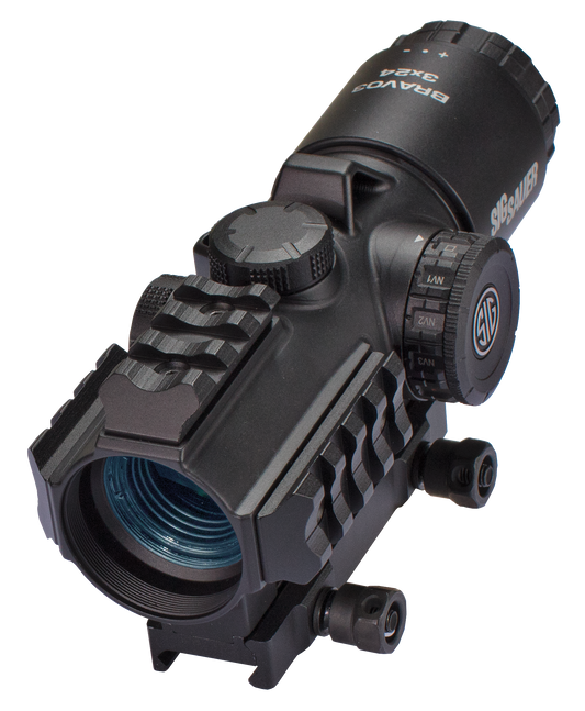 Sig Sauer Electro-optics Bravo3, Sig Sob33101  Bravo3  3x24il 556-762 Dot       Blk