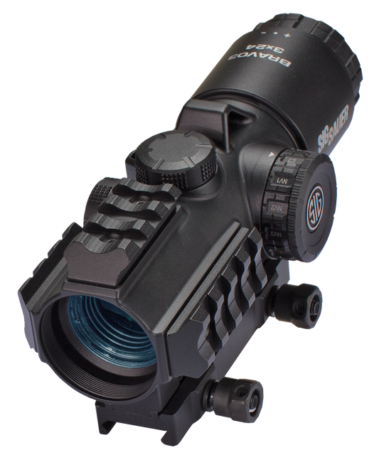 Sig Sauer Electro-optics Bravo3, Sig Sob33102  Bravo3  3x24il     300 Dot       Blk