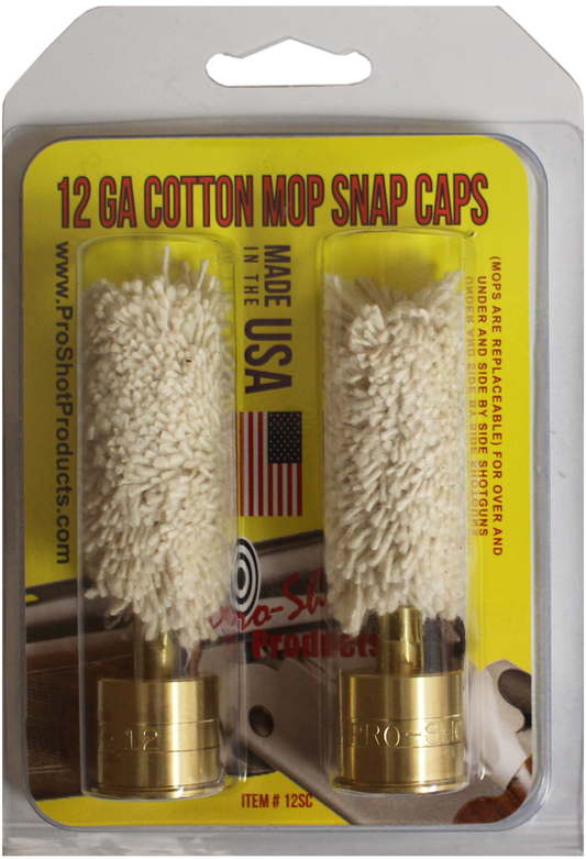 Pro-shot Shotgun, Proshot 12sc           12ga Cotton Mop Snap Caps
