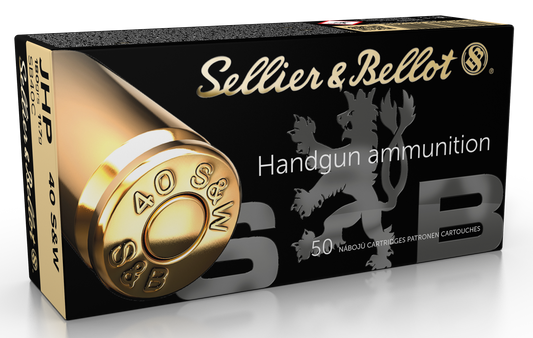 Sellier & Bellot Handgun, S&b Sb40c          40s     180 Jhp           50/20