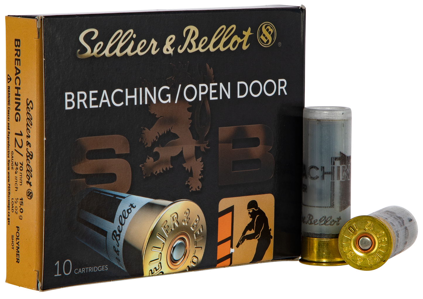 Sellier & Bellot Breaching, S&b Sb12br         12ga Breachng 1/2oz       10/25