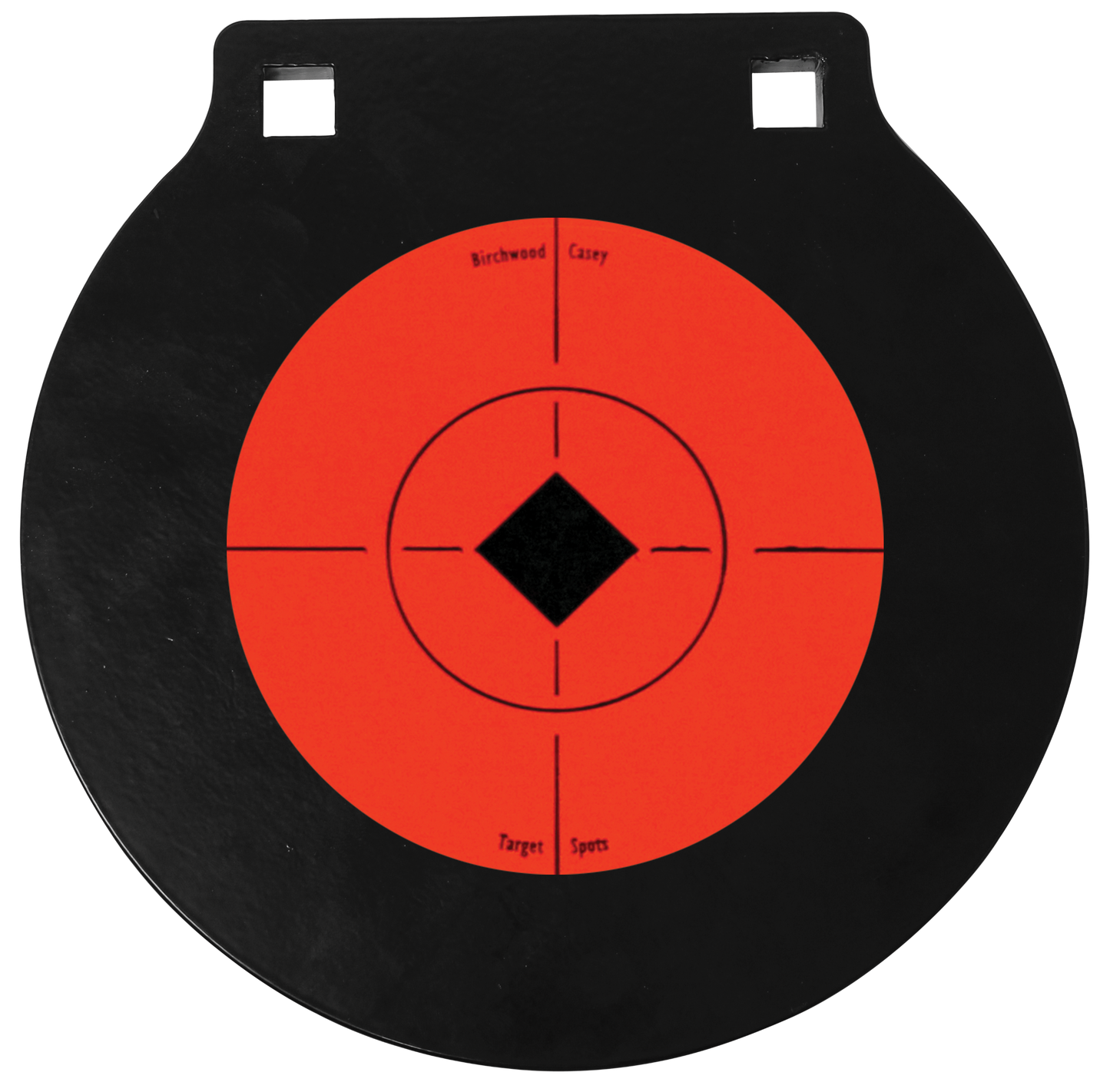 Birchwood Casey World Of Targets, Wot 47608  6"  Gong Two Hole Ar500 3/8"