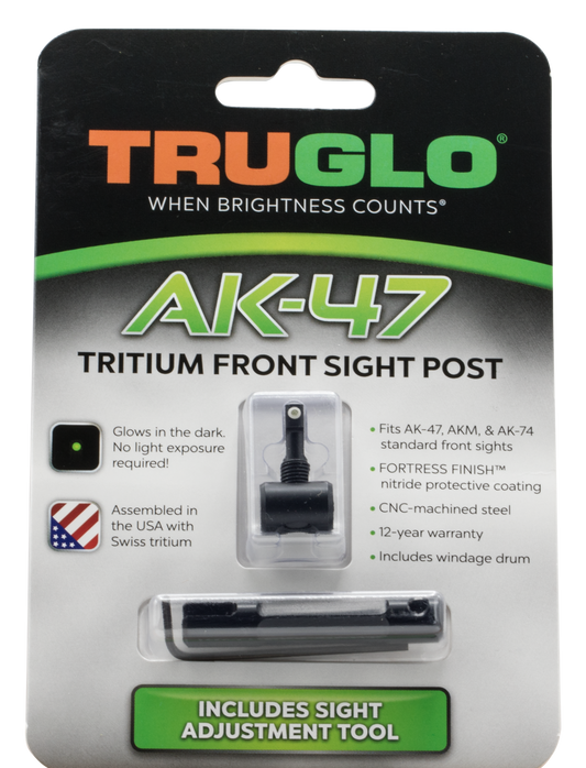 Truglo Tritium, Tru Tg-231ak1    Trit Ak-47 Frnt Wht