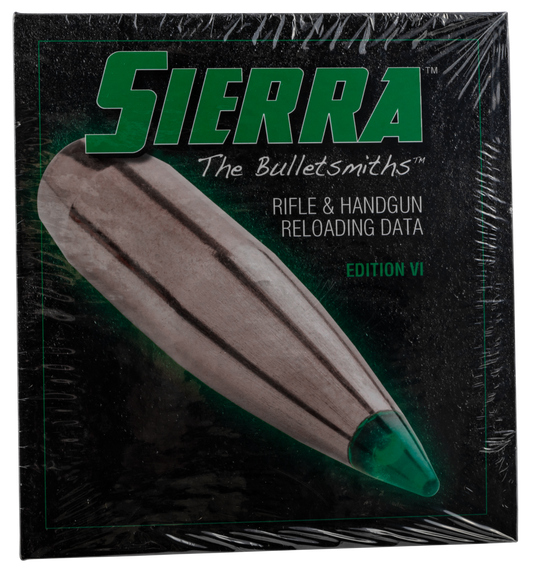 Sierra Reloading Manual, Sierra 0600 6th Ed Reloading Manual