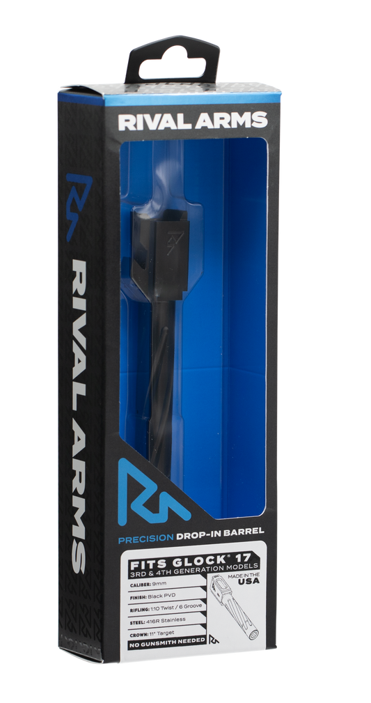 Rival Arms Precision, Rival Ra20g101a Brl Glock17 Gen3/4 Twst Blk