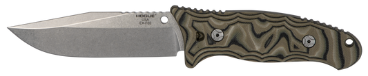 Hogue Ex-f02, Hog 35278 Ex-f02 4.5 Clip  Fixed G10 Grn/ss