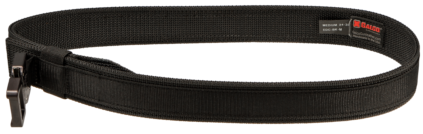 Galco Everyday Carry, Galco Edcbkmed Everyday Carry Belt Med Blk