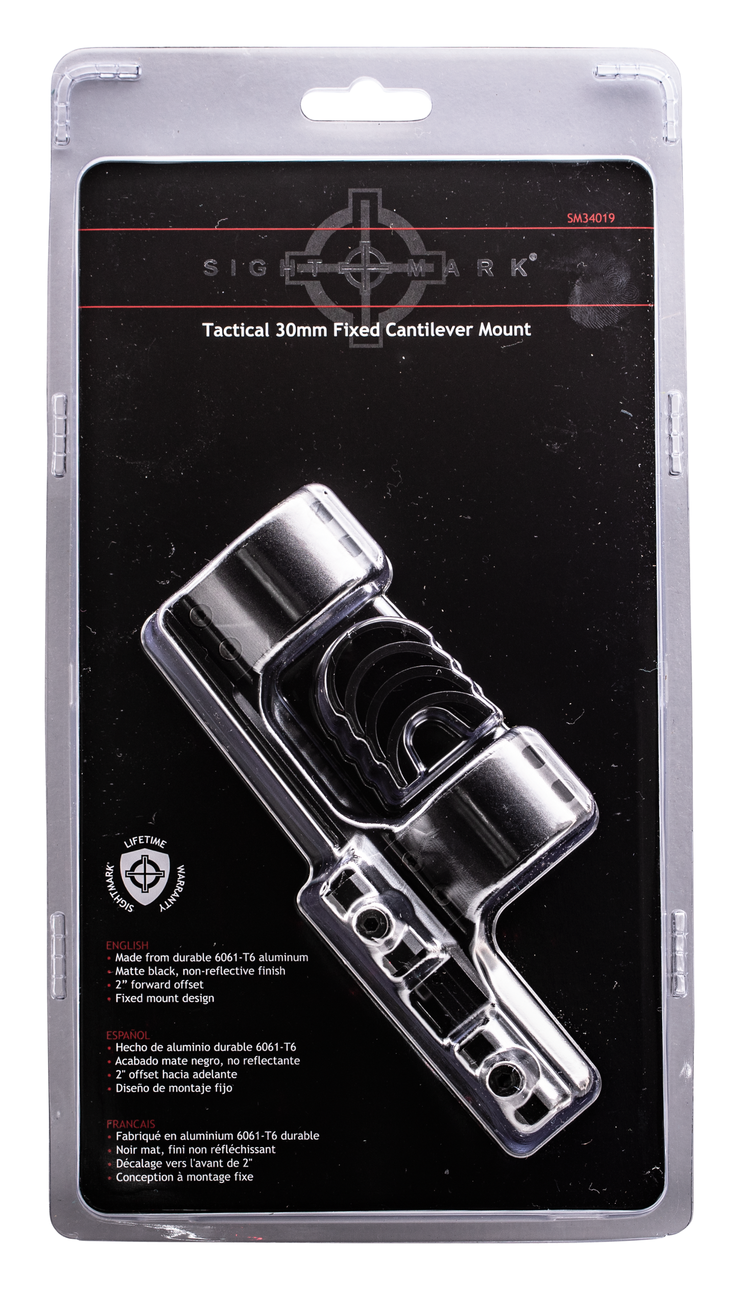 Sightmark Tactical, Sight Sm34019    Tact 30mm     Fixed Cant Mnt