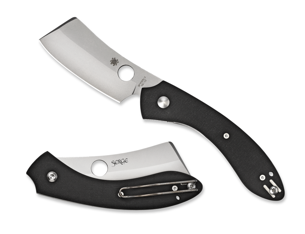 Spyderco Roc, Spy C177gp     Roc     G10 Blk Pln