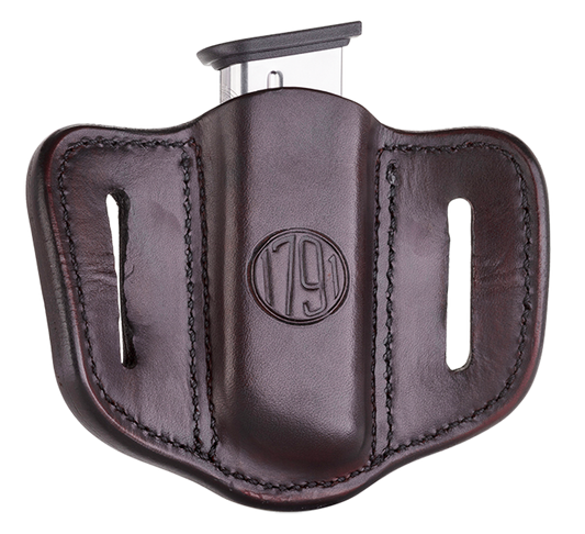 1791 Gunleather Mag1.1, 1791 Mag-1.1-sbr-a  Single Mag Single Stack  S.brn