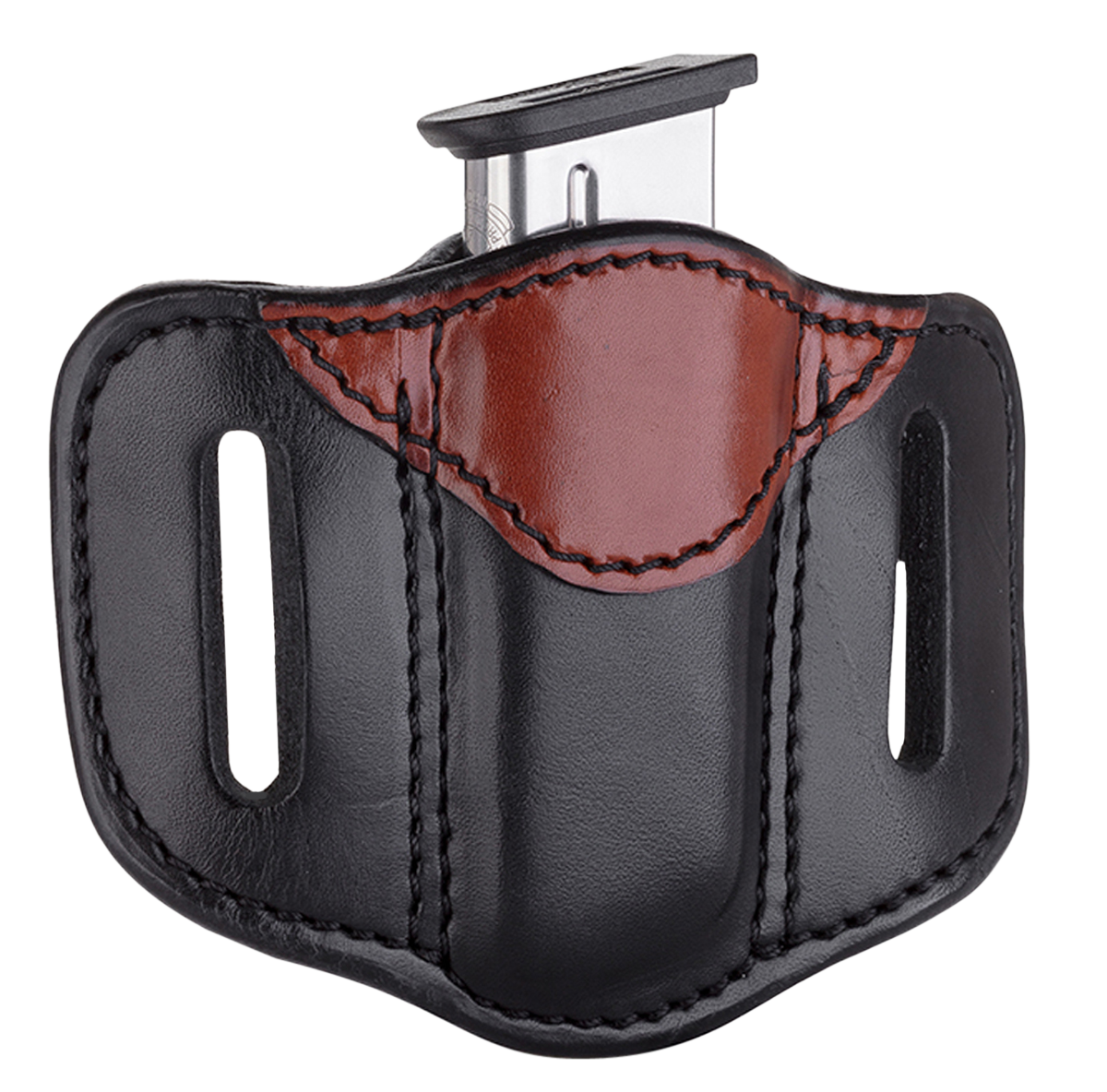 1791 Gunleather Mag1.1, 1791 Mag-1.1-blb-a  Single Mag Single Stack  Br/bk