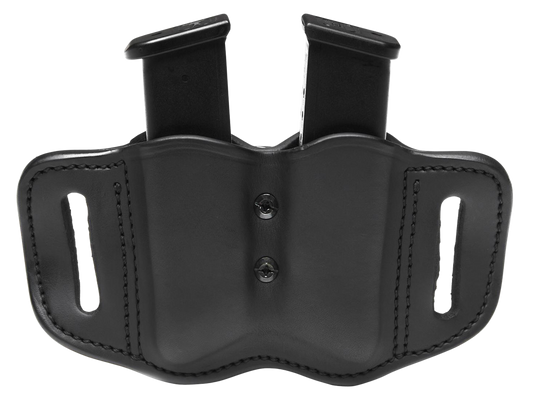 1791 Gunleather Mag-f, 1791 Mag-f-2.2-sbl-a Dbl Mag Poly Dbl Stack    Blk