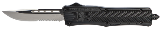 Cobra Tec Knives Llc Ctk-1, Cobra Mbctk1mds      Med Ctk1 Serr Drop Black