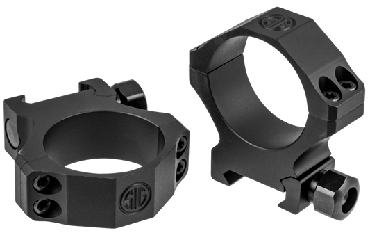 Sig Sauer Electro-optics Alpha1 Hunting, Sig Soa10017  Alpha1 Rings 34mm High Alum Mat Blk