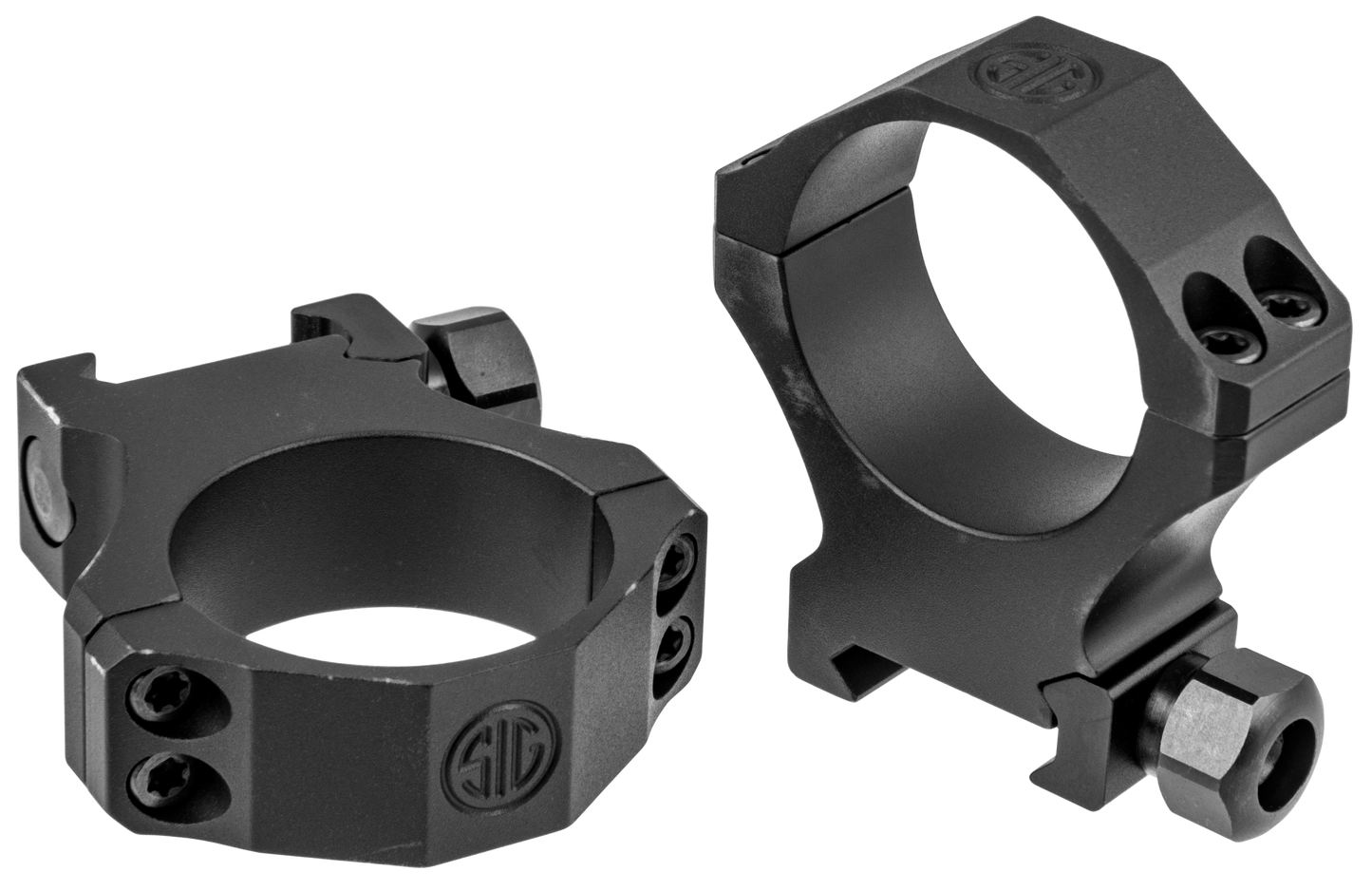 Sig Sauer Electro-optics Alpha1 Hunting, Sig Soa10018  Alpha1 Rings 34mm E-hi Alum Mat Blk