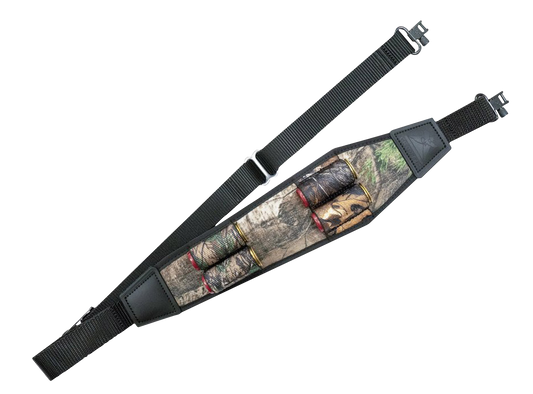 Grovtec Us Inc Shotgun Ammo, Grov Gtsl116 Shotgun Cartridge Sling Camo W/swvls