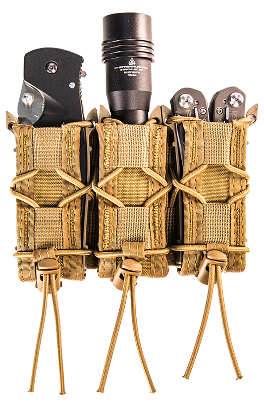 High Speed Gear Taco, Hsgi 11pt03cb Taco Molle Pistol Triple    Coy Brn