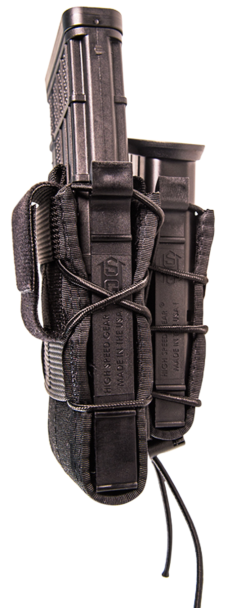 High Speed Gear Taco, Hsgi 13dd10bk Dbl Decker Taco Belt Mnt    Blk