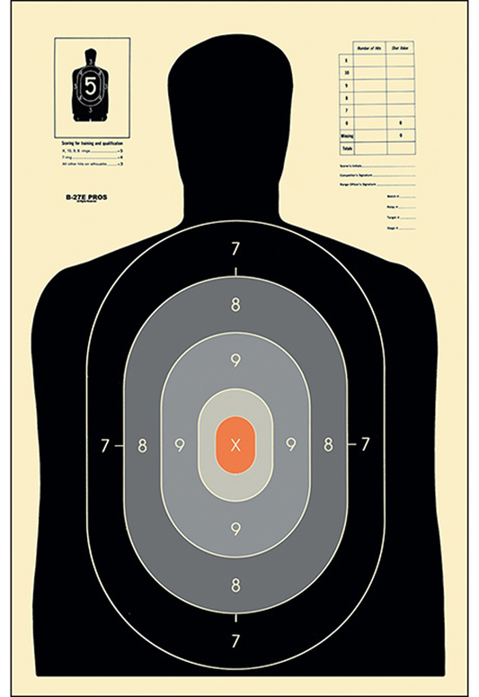 Action Target Inc Qualification, Action B27epros100    Pros Targets          100 Bx