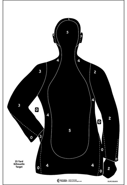 Action Target Inc Qualification, Action B21eblack100     Targets             100 Bx