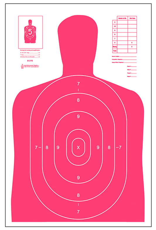 Action Target Inc Qualification, Action B27erd100  Hivis Flrscnt Red Trgt    100 Bx