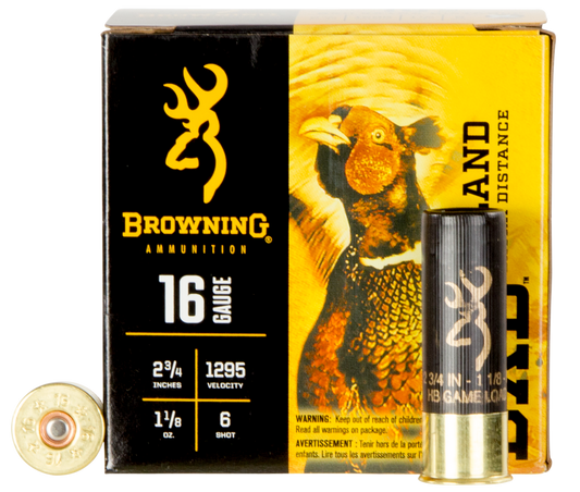Browning Ammo Bxd, Brna B193511626 16     11/8   6    Upl       25/10