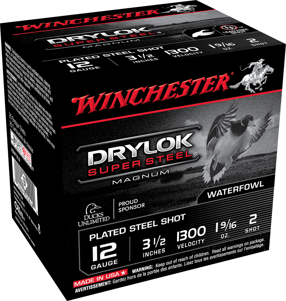 Winchester Ammo Drylock Super Steel, Win Xsm12l2    3.5mg   19/16 Stl             25/10