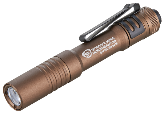 Streamlight Microstream, Stl 66608  Microstream Usb Clam  Coyote